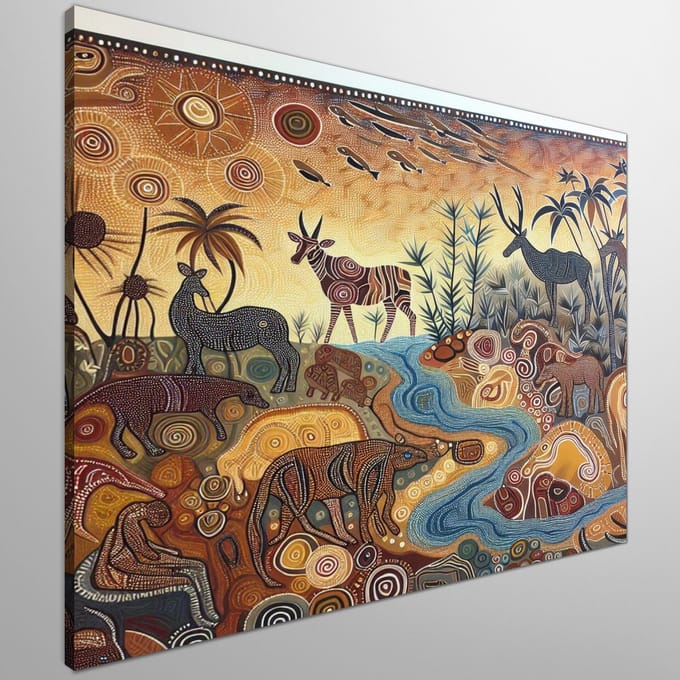 Kunstprint | Wanddecoratie | Canvas | 40 × 40 cm