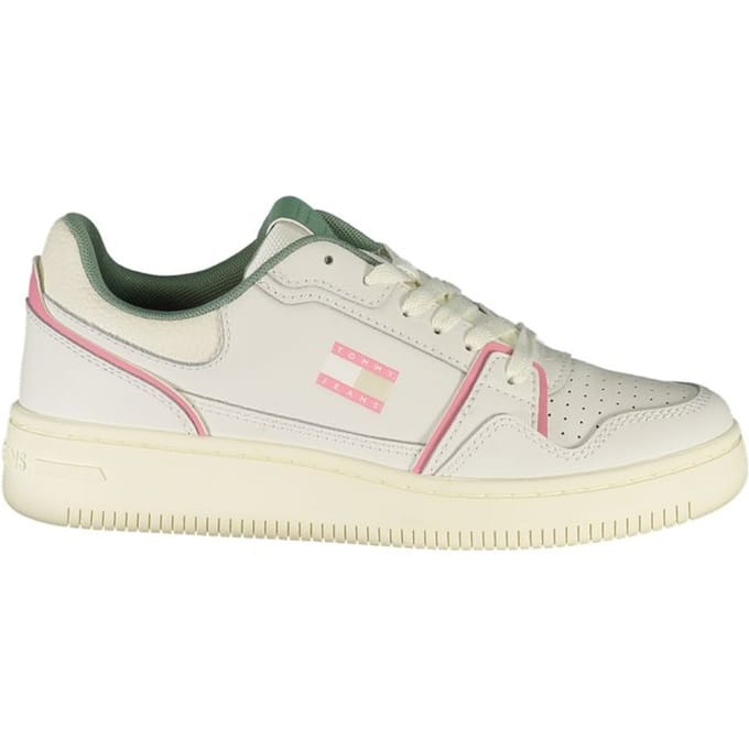 Tommy Hilfiger Bianco Polyurethaan Dames Sneakers