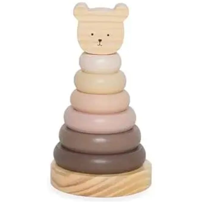 Jabadabado Stapelbare Teddy Natuur Goud Kinderen