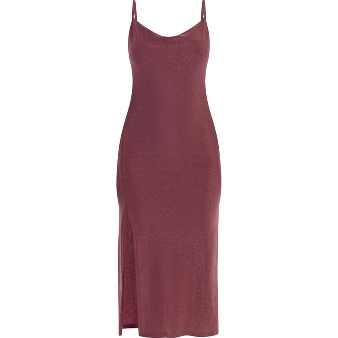 Mymo Midi-jurk met bandjes Dames roze