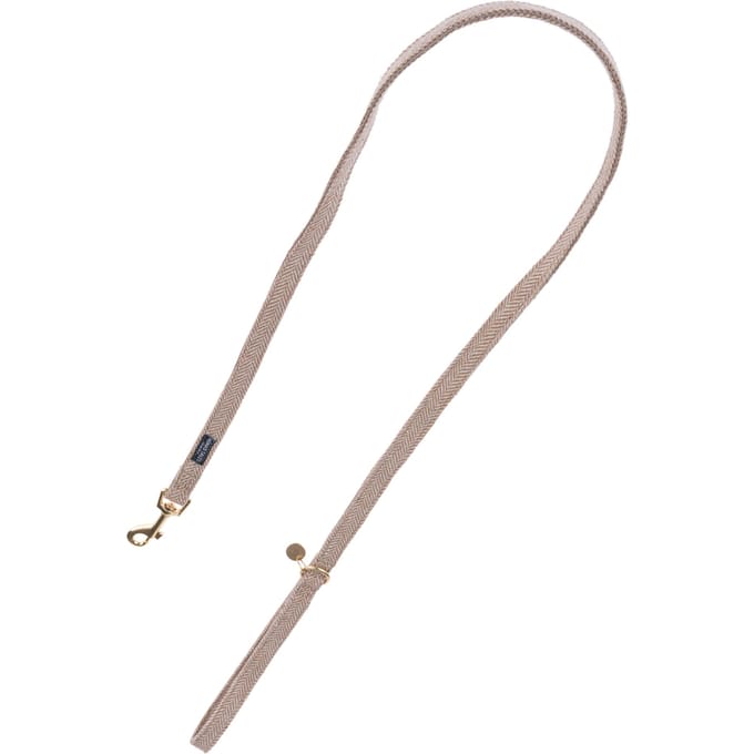 Nomad Tales Calma Hondenriem, sand - 120 cm lang, 15 mm breed