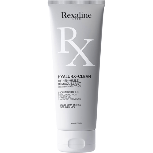 Rexaline HYALURX-CLEAN make-upreinigingsgel op basis van olie 125 ml