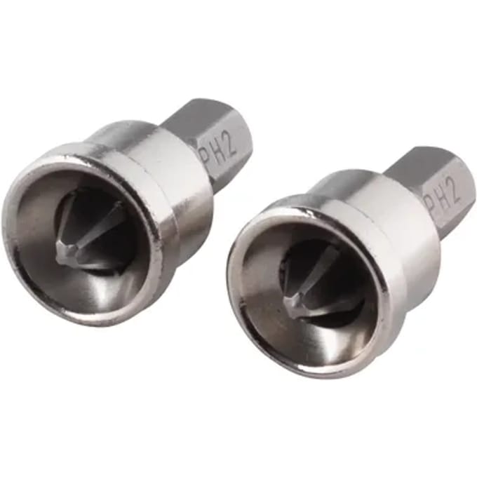 Wolfcraft Schroefbits - Phillips Ph2 Gipsplaat - 25mm - 2 Stuks