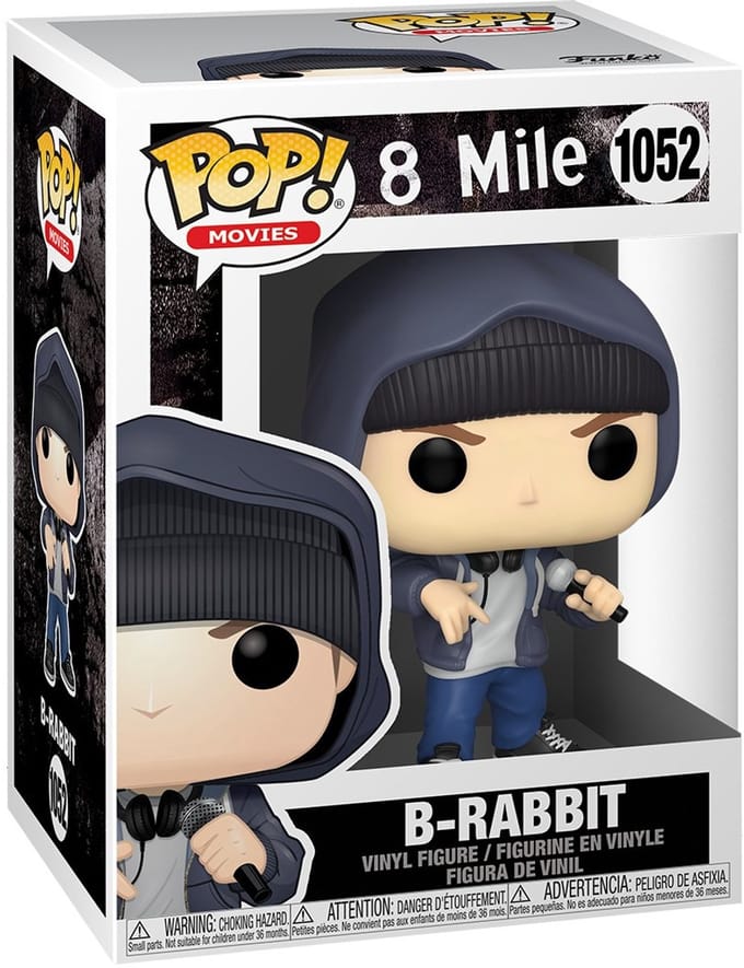 Funko Pop 8 Mile Rabbit Vinyl Figure - B-Rabbit uit de film 8 Mile