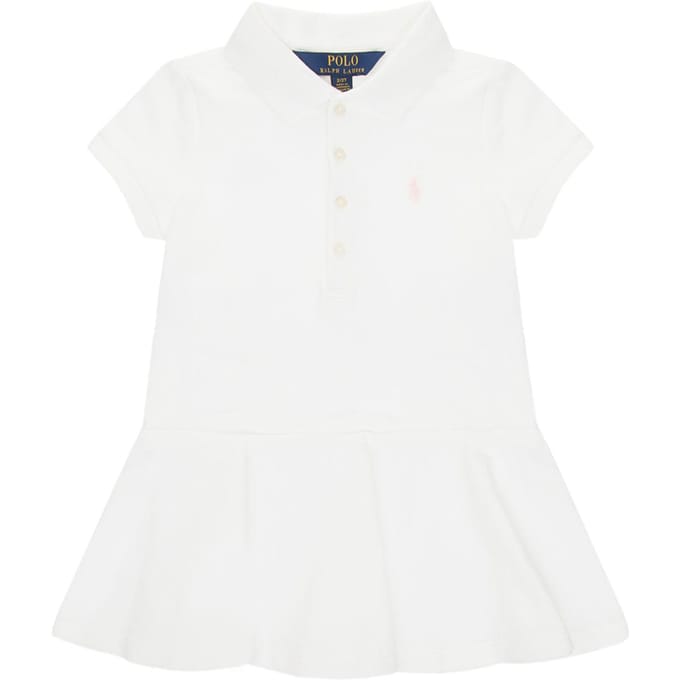 Polo Ralph Lauren Jurk Kinderjurken Wit 313624740-003 XL white