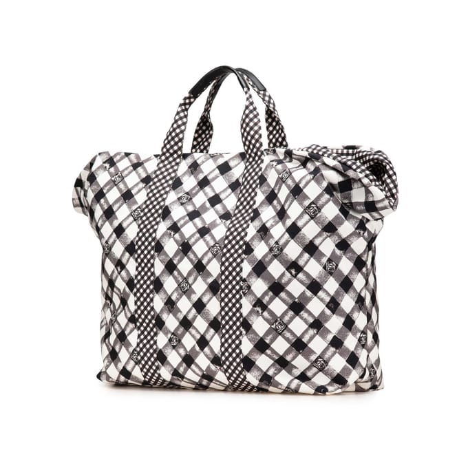 Gingham Ruit Tote Bag