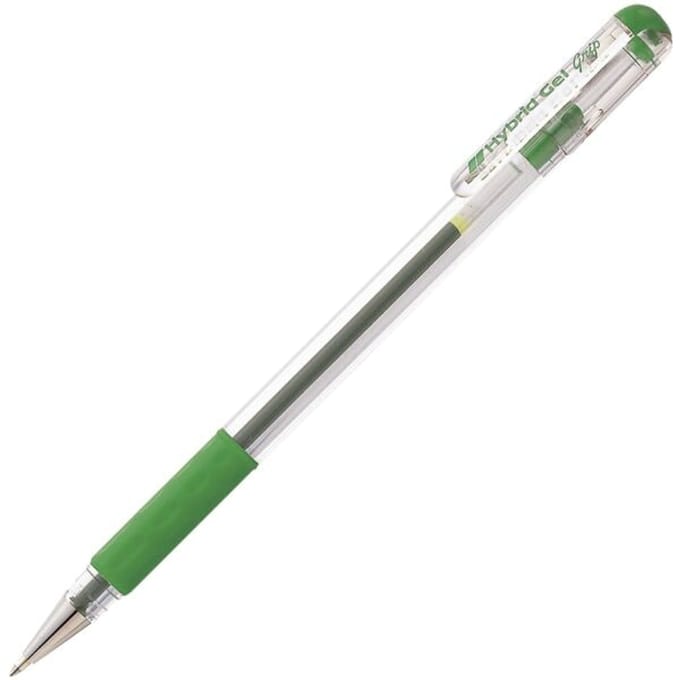 Pentel gelpen Hybrid Gel Grip K116, navulbaar, groen, 0,3 mm