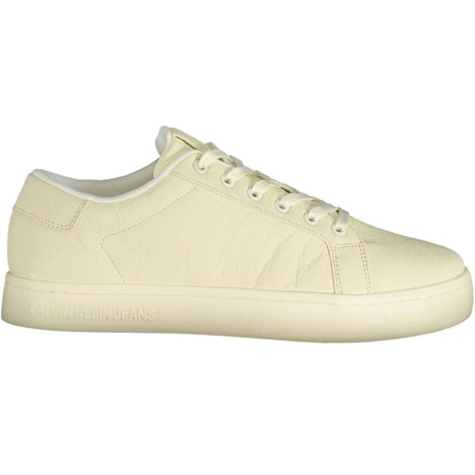Calvin Klein Bianco Polyester Heren Sneakers