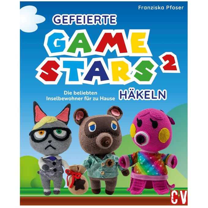 Boek "Gefeierte Gamestars häkeln 2"