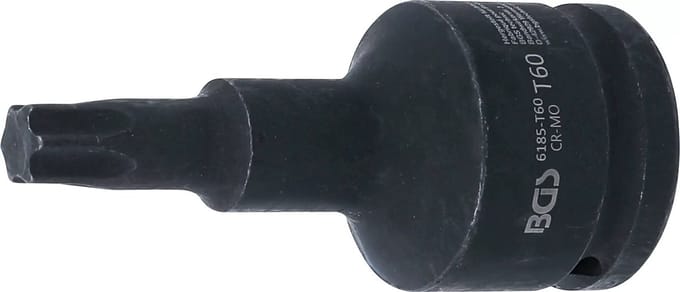 BGS Kracht dopsleutelbit - lengte 100 mm - 3/4 - Torx T60