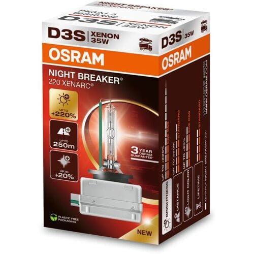 Osram Night Breaker Serie - Xenonlamp - 220% Heldere Lichten - Lange Levensduur - Moderne Look