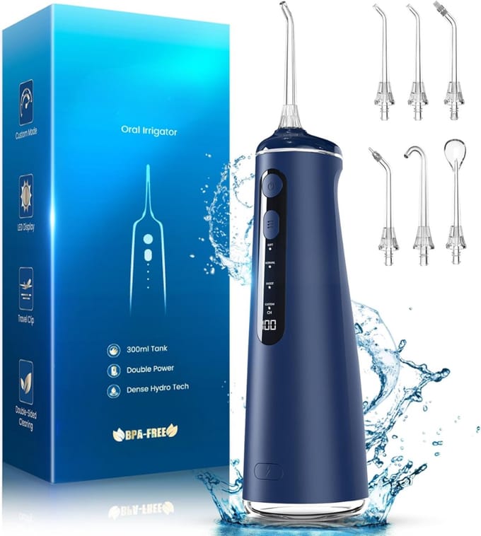 VLSelect® Waterflosser - Powerflosser - Monddouche - 7 Sproeiers