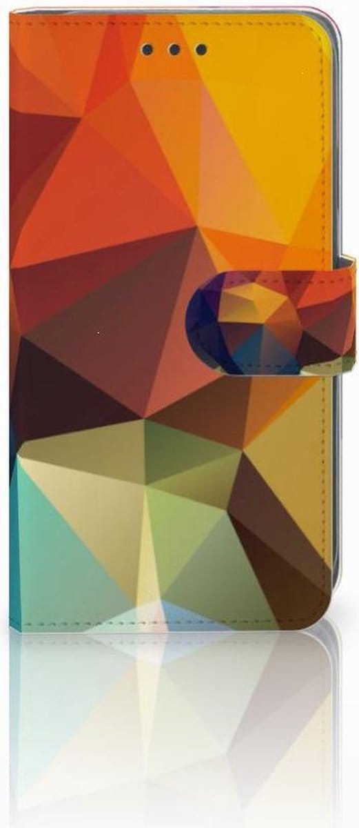 Apple iPhone Xr Book Case Polygon Color
