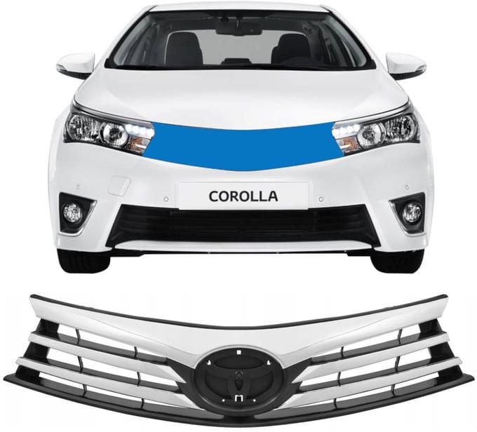 Grill voor Toyota Corolla 2013-2019