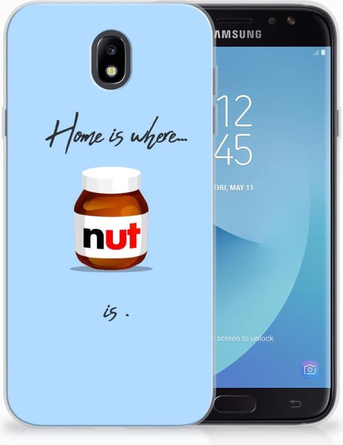 Samsung Galaxy J7 2017 | J7 Pro Siliconen Case Nut Home
