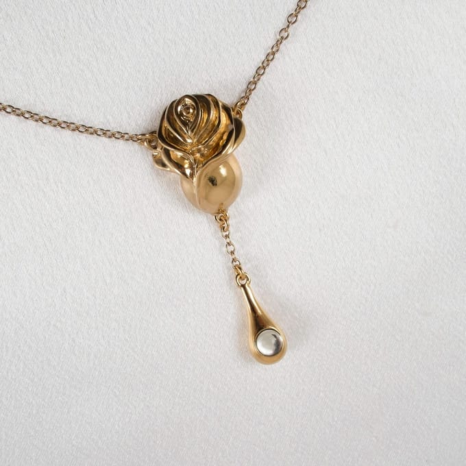 Sylvie Monthulé | Gouden Bodychain | Love Rose Maat S