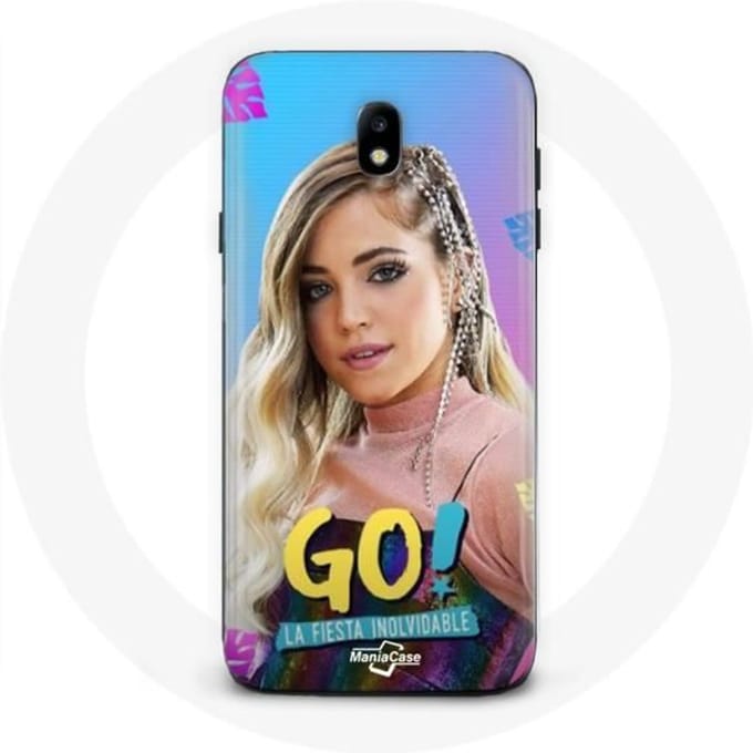 Hoesje voor Samsung Galaxy j7 2017 Achtervolg je dromen Mía Cáceres Go! Lang leve je Manera