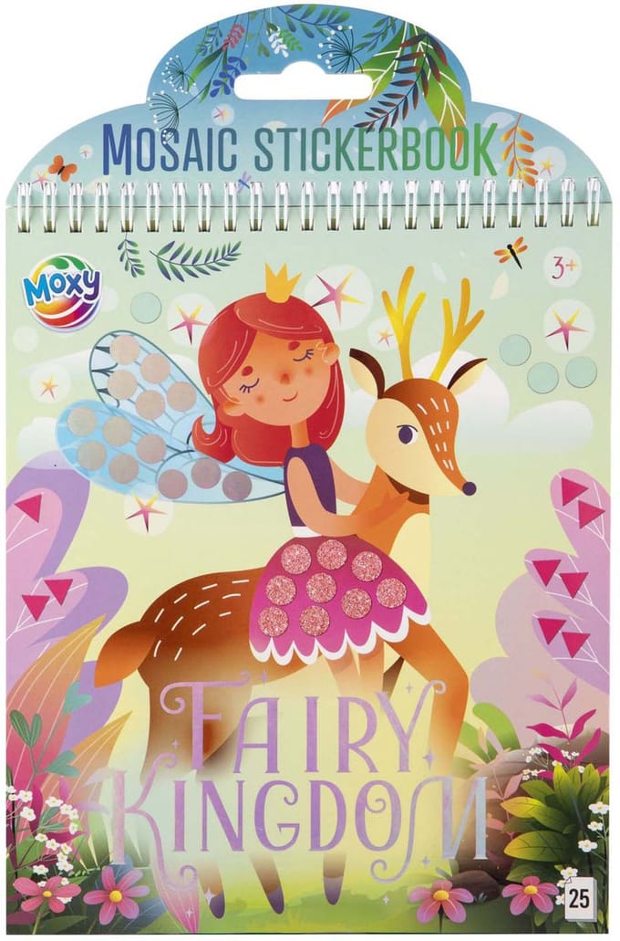 Luxe Mozaïek Stickerboek Feeën -25 Vellen
