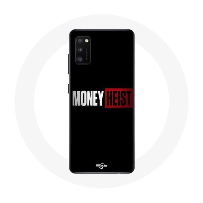 Coque - La Casa de Papel - Galaxy A41 - Souple - Noir - Protection contre les chocs