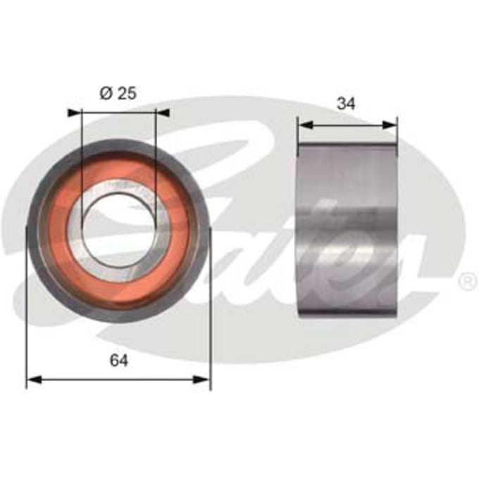Spanpoelie, PowerGrip distributieriem GATES T41234
