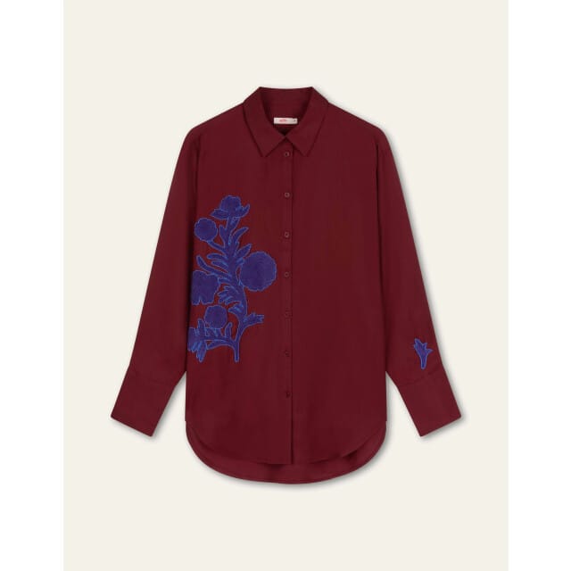 Oilily Bodil Blouse- maat40 Cabernet