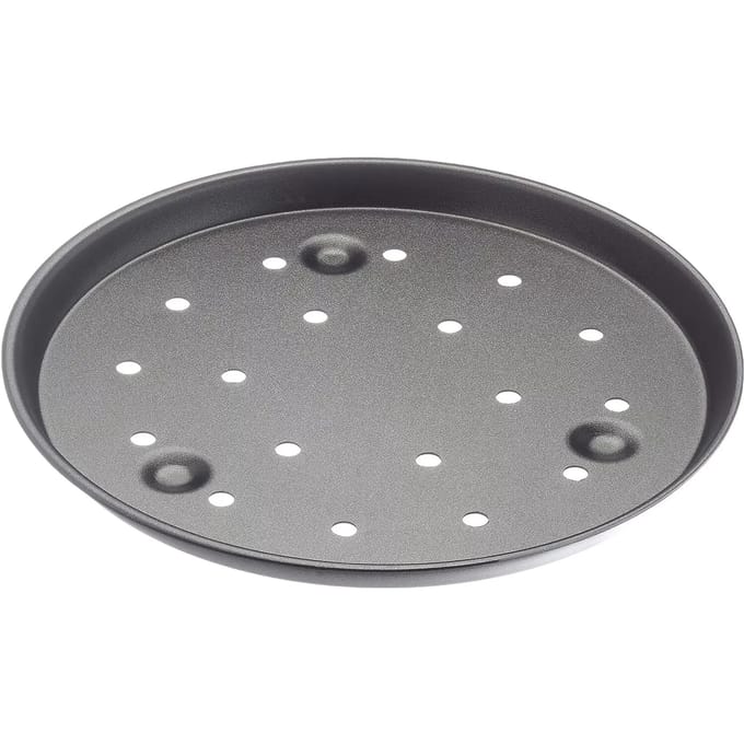 Geperforeerde aluminium pizzaschaal Lacor 24 cm