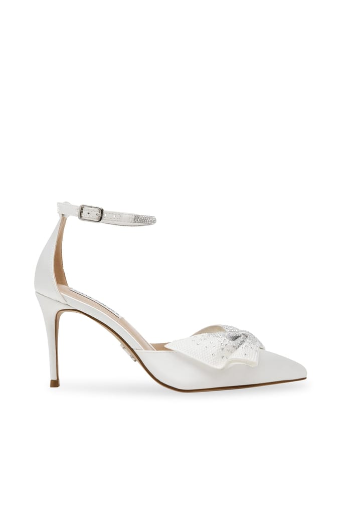 Steve Madden Lilyann-e Sandals Ivory Satin Taglia: 41 | Tacchi Alti Outlet | Donna | Bianco