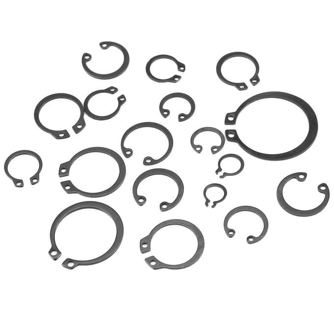 225 stuks Interne & Externe Borgring Circlip Sorteerdoos Set 18 Maten