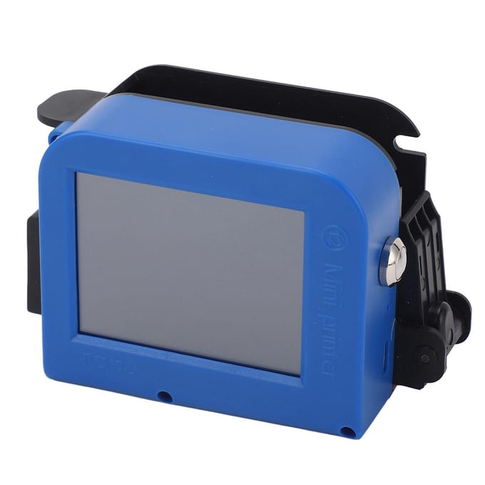 Handbediende Inkjet Printer LED Touchscreen Sneldrogend Datum Label Codering Machine