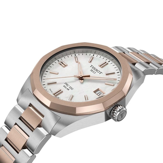 Tissot T-Classic T1518222211100 PRC 100 Solar Horloge