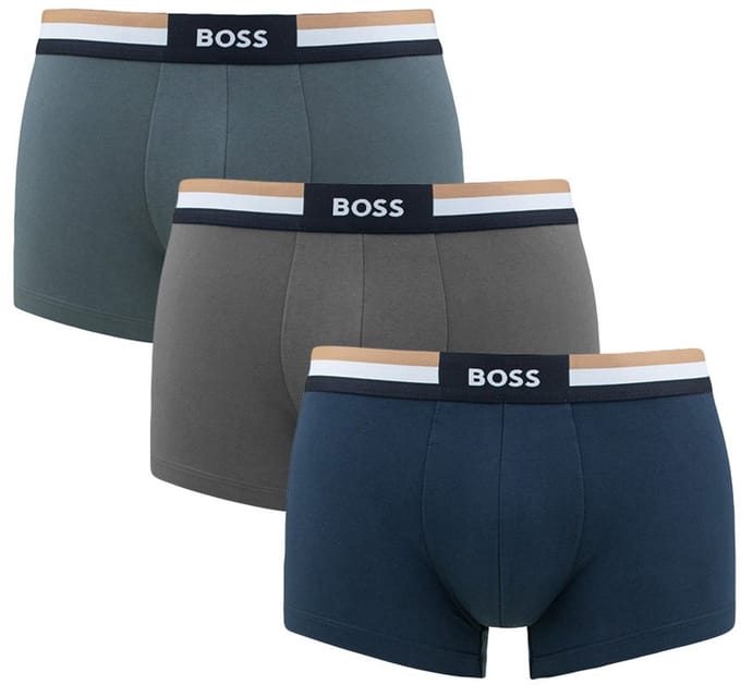 Hugo Boss heren BOSS motion 3P boxer trunks multi II
