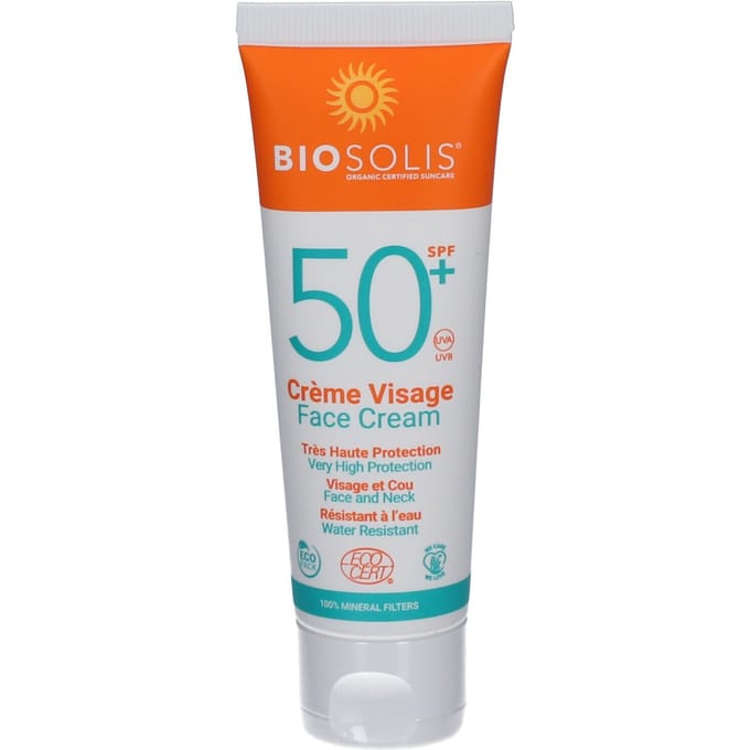 Biosolis Gezichtscreme Zonnebrand spf50