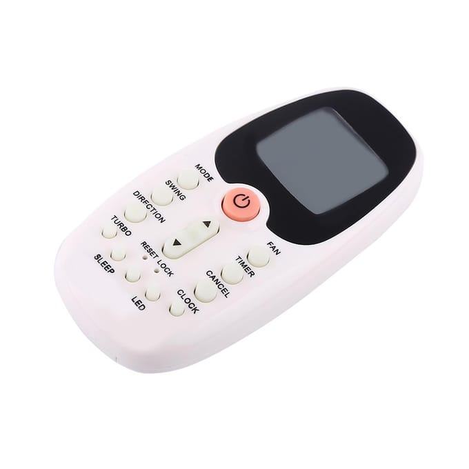 Climatiseur Télécommande de Remplacement Pour Midea R06BGE black