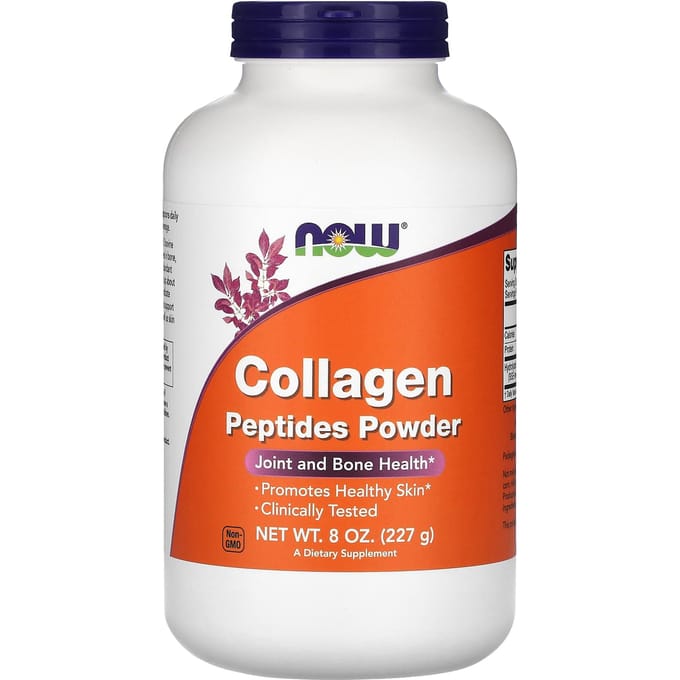 NOW Foods, Collageen Peptiden Poeder, 8 oz (227 gr)