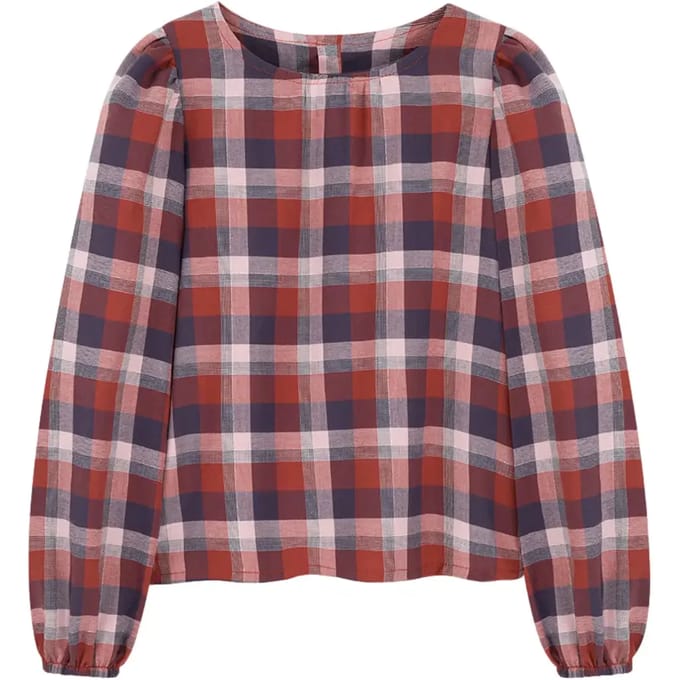 Meisjesblouse Kids on the Moon Berry