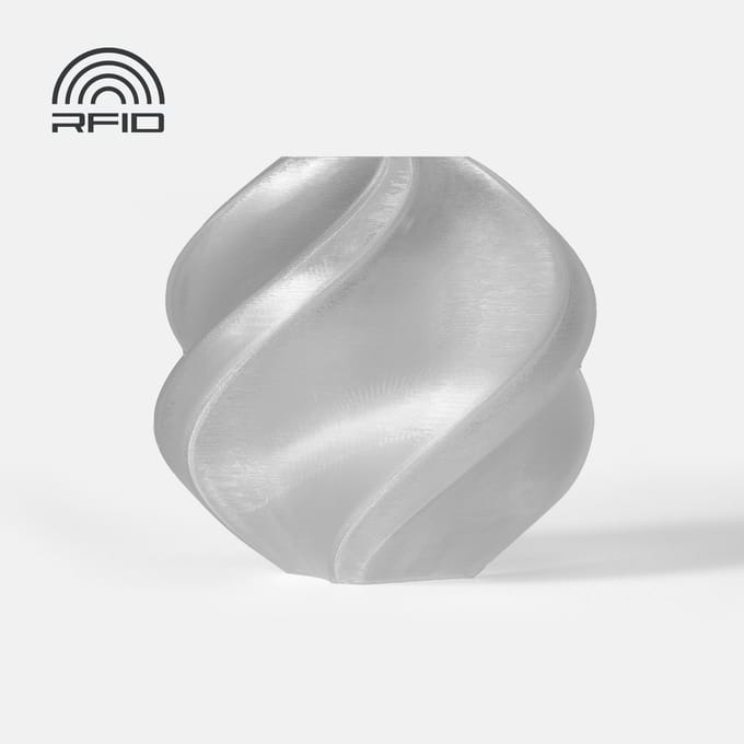 Bambu Lab PETG Translucent Clear zonder spoel 1.75mm