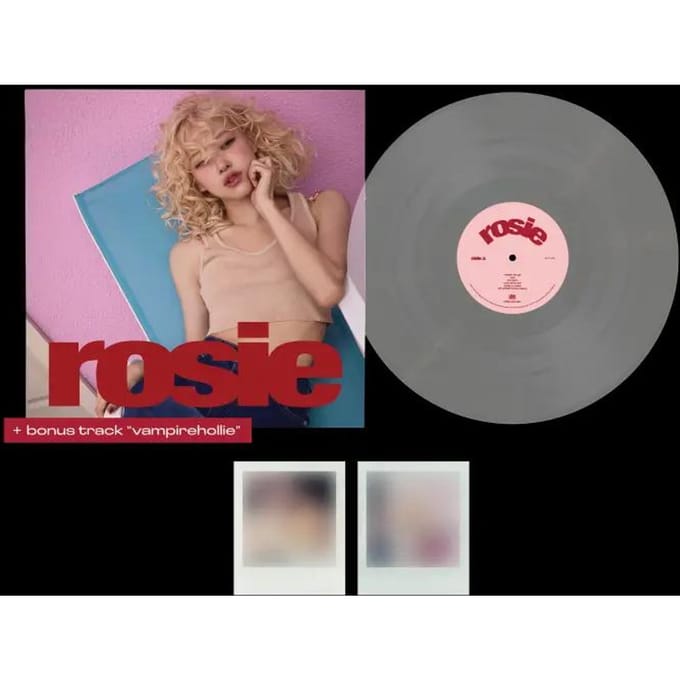 ROSÉ - [ROSIE] PREMIER album STUDIO vinyle VAMPIREHOLLIE EDITION CLEAR