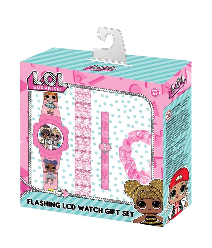 Accutime - LCD L.O.L Surprise! Horloge Met Accessoires