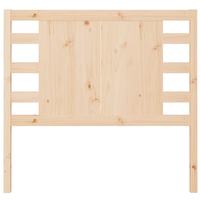 vidaXL - Hoofdbord - 96x4x100 - cm - massief - grenenhout