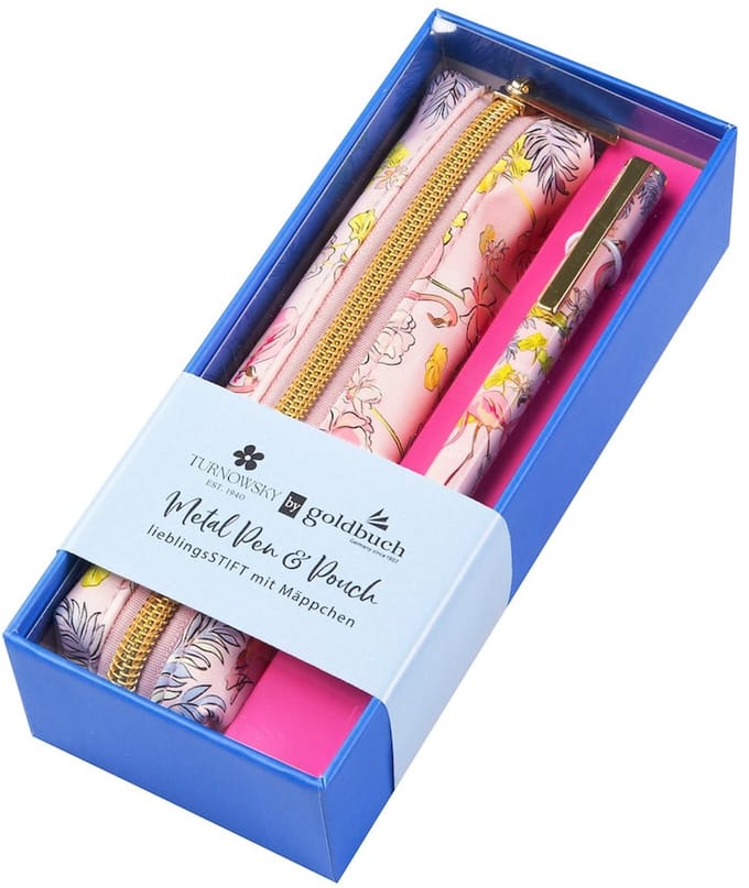 GOLDBUCH - Pen + Etui Insignia - Flamingo