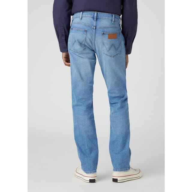 WRANGLER GREENSBORO COOL TWIST REGULAR STRAIGHT JEANS-HEREN