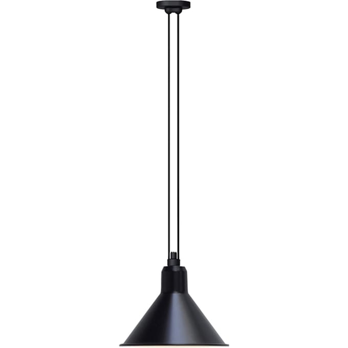 DCWéditions - LES ACROBATES DE GRAS N°322 hanglamp - zwart - conisch XL