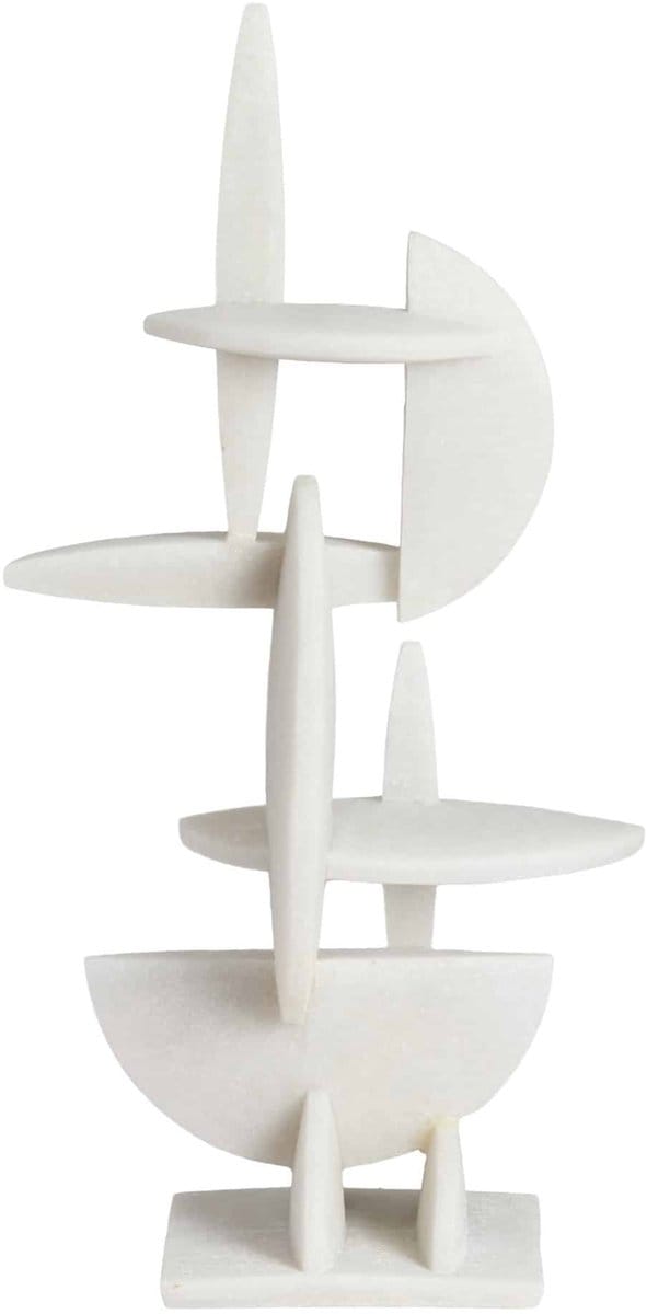 Light & Living Ornament Giselle - Crème - 26x18x52.5cm - Modern - Kunststof