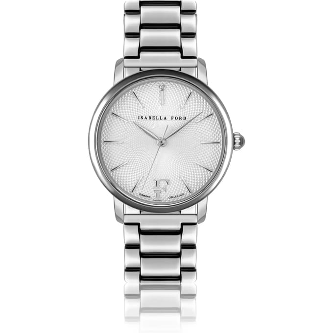 Zilveren horloge voor dames Isabella Ford Adore