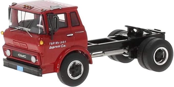 GMC Steel Tilt Cab 'T&R Wright Express' 1960 - 1:64 - Neo Scale Models