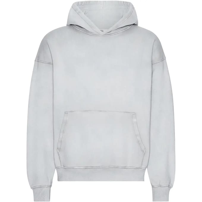 Oversized sweatshirt met capuchon Colorful Standard Organic Faded Grey