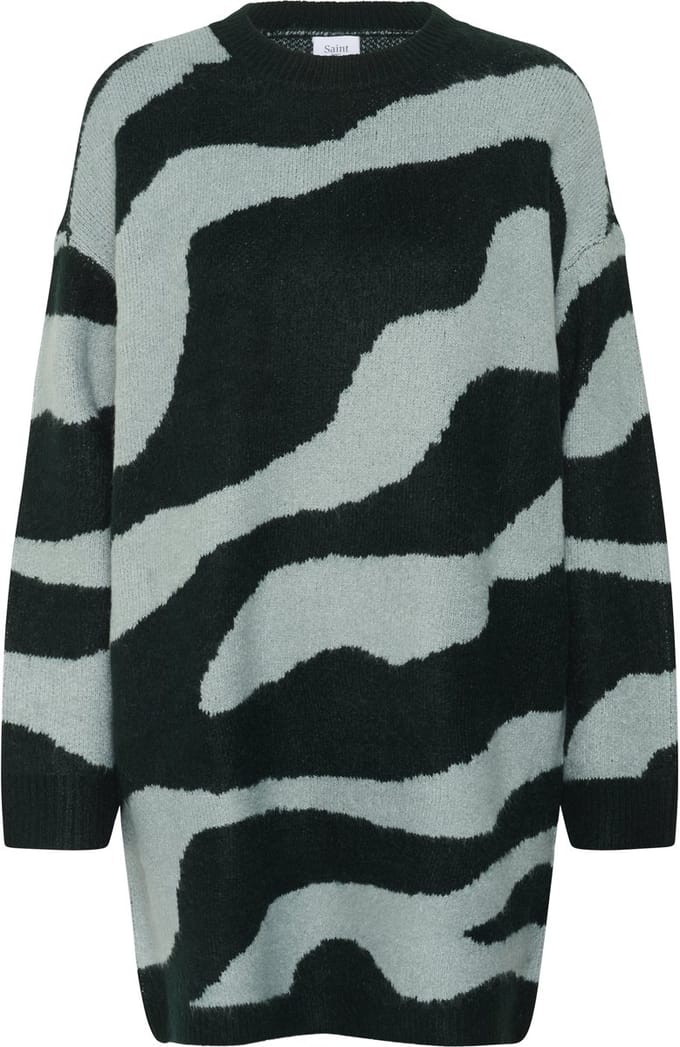 Saint Tropez MallieSZ Pullover Dress Dames Jurk - Maat S
