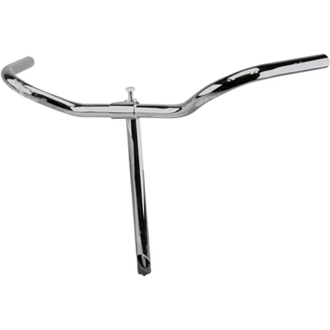 Ergotec Stuur + Pen NSU Holland 540MM - Ø22,4 - Staal Chroom