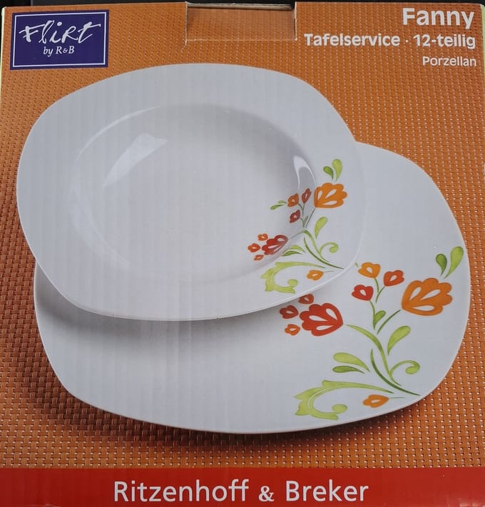 Ritzenhoff & Breker Fanny eetservies 12 delig porselein