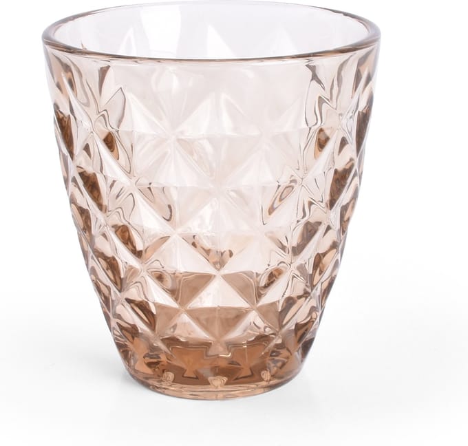 Salt & Pepper Water glas 22cl Oker Prisma (set van 4)